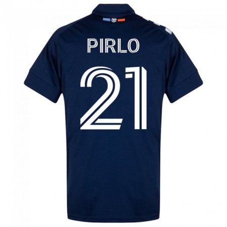 Billige Fotballdrakter New York City FC Pirlo 21 Bortedraktsett 2020/21 Kortermet